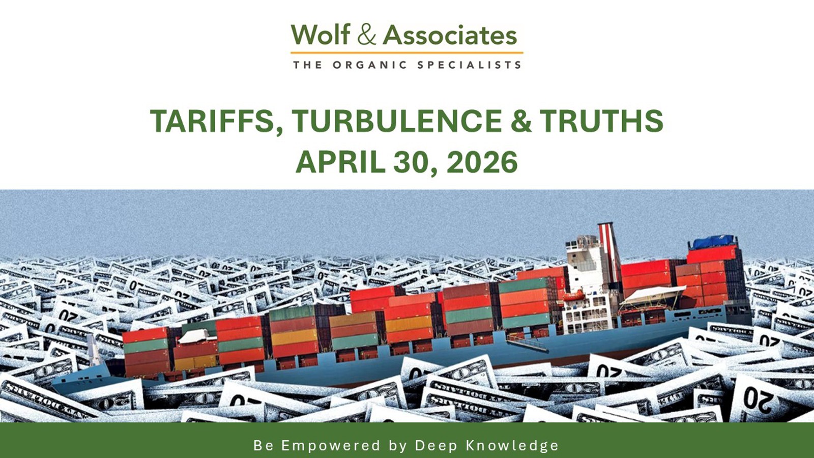 Tariffs, Turbulence & Truths